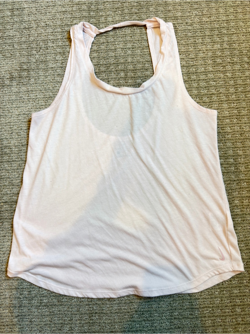 Nike Light Pink Performance Tank Top